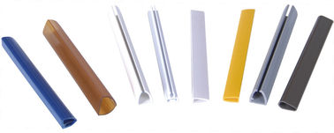 plastic Rigid  PVC Soft and Hard Co-extrusion Profile for windows / doors