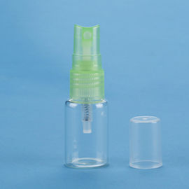30ml Round Clear Plastic Juice Bottles 20 / 410 Fine Mist Sprayer Pump