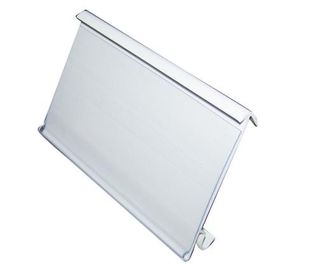 Co-extruded Clear Plastic Shapes 27/39mm Transparent PVC data strip