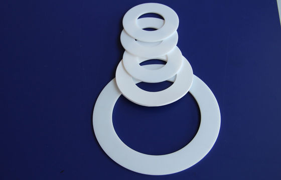 Pure Ptfe Teflon Gasket , Heat Resistant Ptfe Teflon Flat Washer