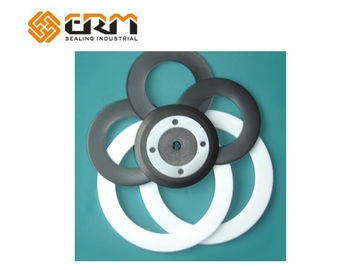سیاه و سفید گسترده PTFE واشر درجه حرارت بالا بازگشت به بالا حلقه برای صنعت